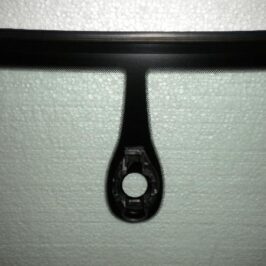 PARABREZZA INCAPSULATO VERDE C/FASCIA+SENSORE PER AUDI A3 SEDAN 01/2013>OE 8V5845099CNVB