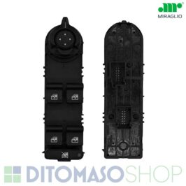 PULSANTIERA 4 INTERRUTTORI ALZAVETRI+RETROVISORI ELETTRICI 24PIN PER ALFA ROMEO GIULIETTA 05/2010> OE 156095710