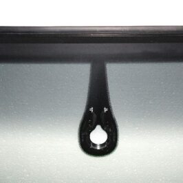 PARABREZZA INCAPSULATO VERDE C/FASCIA GRIGIA+SENSORE+FINESTRELLA PER AUDI A6 05/2004>12/2010 OE 4F0845099MNVB