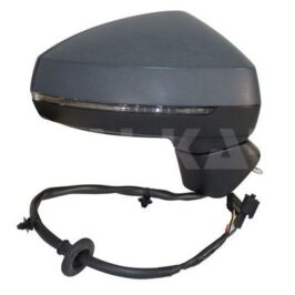 RETROVISORE DX ELETTRICO TERMICO ASF PRIMERIZZATO+LUCCIOLA 8PIN PER AUDI A3 04/2012-/A3 05/2016- 3/5PORTE