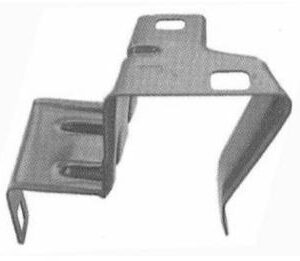 STAFFA PARAURTI ANTERIORE SX PER MERCEDES CLASSE C W203 07/2000>05/2005 FERRO OE 2036260314