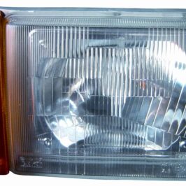FARO SX ASIMMETRICO H5 FANALINO ARANCIO ELETTRICO PER FIAT PANDA 01/1986> [OE 46421729]
