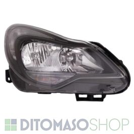 FARO DX H7-H1 NERO C/MOTORINO ELETTRICO PER OPEL CORSA D 03/2011>12/2013 [OE 1216645]