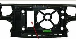 OSSATURA ANTERIORE PER VW GOLF 3 1.6-1.8 BENZINA 11/1991>09/1997 VW VENTO 02/1992>07/1998 [OE 1H0805594A]