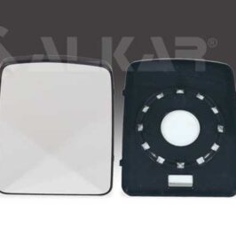 VETRO SPECCHIO DX/SX C/PIASTRA PER RENAULT TRAFIC 1995>09/2000