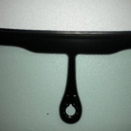 PARABREZZA INCAPSULATO ACUSTICO VERDE+SENSORE+VIN PER AUDI A7 08/2010> OE 4G8845099NVB