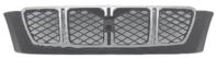 GRIGLIA RADIATORE CROMATA-NERA PER SUBARU FORESTER 01/2001>12/2002 [OE 91065FC080VF]