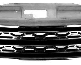 GRIGLIA RADIATORE NERA PER LAND ROVER DISCOVERY 10/2016> [OE LR082696]
