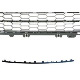 GRIGLIA PARAURTI ANTERIORE C/MODANATURA NERA LUCIDA PER SKODA SUPERB 07/2019> OEM 3V0853551EF9R