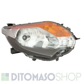 FARO DESTRO H4 NERO ELETTRICO PER FIAT FULLBACK 01/2016> MITSIBISHI L200 01/2015> OE 6000607091