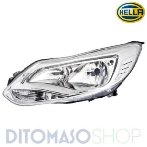 FARO SX H1-H7 CROMATO C/MOTORINO ELETTRICO PER FORD FOCUS 01/2011>08/2014 HELLA [OE 1721997]