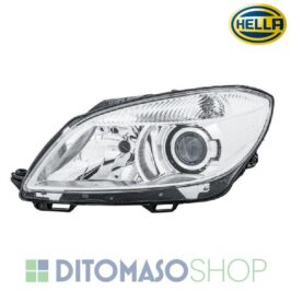 FARO SX 2H7 C/MOTORINO+LUCE DI CURVA PER SKODA FABIA-ROMSTER 04/2010> HELLA OE 5J1941017E