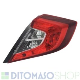 FANALE POSTERIORE DESTRO ESTERNO A LED PER HONDA CIVIC 4PORTE 01/2016> OE 33500TEXY01
