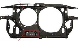 OSSATURA ANTERIORE PER SKODA SUPERB 01/2002> VW PASSAT 10/2000>03/2005 V6 [OE 3B0805594BC]