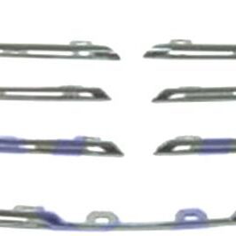 KIT PROFILI CROMATI GRIGLIA RADIATORE PER RENAULT MEGANE 11/2015> (7 PEZZI) [OE 960103748R]