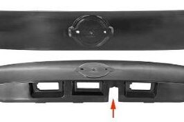 MODANATURA PORTELLONE C/FORO TELECAMERA PER NISSAN QASHQAI TECHNO 01/2014> OE 908104EU0H