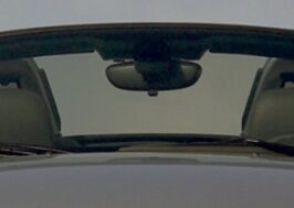 PARABREZZA VERDE FASCIA VERDE+VIN BASETTA A 10,5cm PER BMW Z4 2003>2006 OE 51317051545