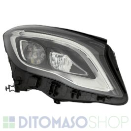 FARO DESTRO A LED NERO C/MOTORINO PER MERCEDES GLA X156 01/2014> OE A1569067000