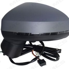 RETROVISORE SX ELETTRICO TERMICO PRIMERIZZATO ABBATTIBILE+LUCCIOLA 8PIN PER AUDI A1 09/2010>