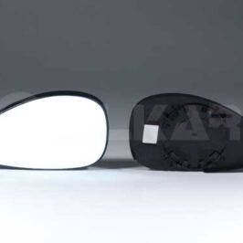 VETRO SPECCHIO SX C/PIASTRA PER CITROEN C4 03/2005-