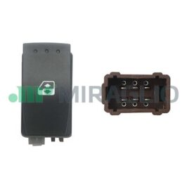 INTERRUTTORE ALZACRISTALLO ANTERIORE DX - SX 6PIN PER RENAULT MASTER 12/2003 [OE 8200242600]>