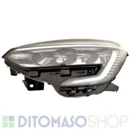 FARO SINISTRO LED C/MOTORINO CROMATO PERFORMANCE PER RENAULT CLIO 01/2019> OE 260600901R