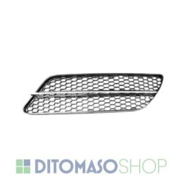 GRIGLIA SX PARAURTI ANTERIORE CENTRALE+MODANATURA CROMATA PARAURTI ANTERIORE PER ALFA ROMEO 147 12/2004> OE 156075733