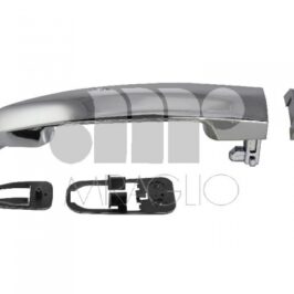 MANIGLIA ESTERNA CROMATA SX ANTERIORE PER FIAT BRAVO 01/2007> PER LANCIA DELTA 06/2008> [OE 735442387]