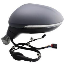 RETROVISORE DX ELETTRICO TERMICO C/LUCCIOLA+LUCE CORTESIA+LANE ASSIST 9+2PIN PRIMERIZZATO PER VW PASSAT 01/2014>