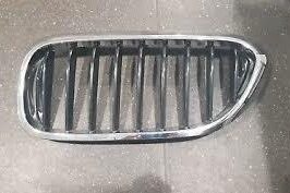 GRIGLIA RADIATORE SX CROMATA-CROMATA-NERA PER BMW S5 G30|G31 01/2016> BASIS [OE 51137383519]