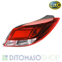 FANALE POSTERIORE DX BIANCO/ROSSO PER OPEL INSIGNIA 5PORTE 01/2009> HELLA OE 1222188