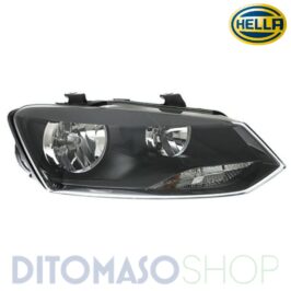 FARO DX 2H7 NERO C/MOTORINO ELETTRICO PER VW POLO 09/2009>12/2013  HELLA [OE 6R1941008G]