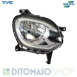 FARO DX H4 ELETTRICO C/DRL A LED PER RENAULT TWINGO 05/2019> OE 260101214R