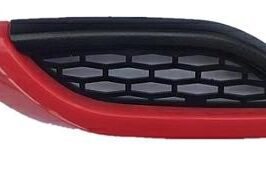 GRIGLIA PARAFANGO ANTERIORE SX PROFILO ROSSO PER MASERATI LEVANTE TROFEO 01/2021> OE 670196261