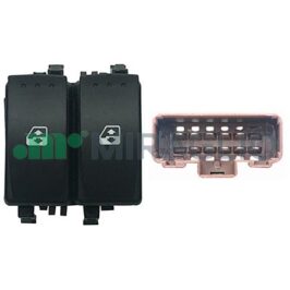 INTERRUTTORI ALZACRISTALLI ANTERIORI DX - SX C/CONFORT 10PIN PER RENAULT MEGANE 09/2002> [OE 8200315040]