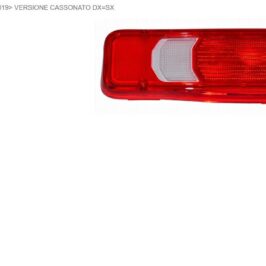 LENTE FANALE POSTERIORE DX-SX PER IVECO DAILY CASSONATO 01/2019> OE 5802984152