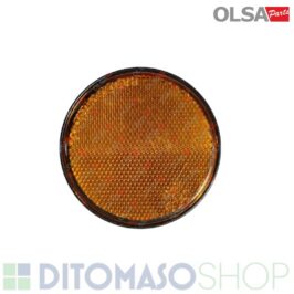 CATADIOTTRO POSTERIORE DESTRO-SINISTRO 60mm ADESIVO ARANCIO -OLSA