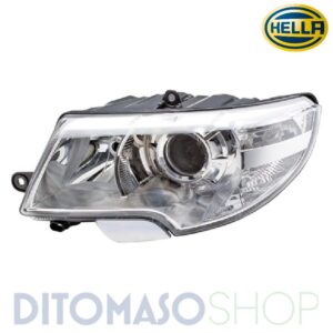 FARO SX H7-H3 C/MOTORINO ELETTRICO PER SKODA SUPERB 01/2008>12/2012  HELLA [OE 3T1941017]