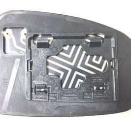 VETRO SPECCHIO DX TERMICO C/PIASTRA ATTACCO RETTANGOLARE PER TOYOTA AVENSIS 01/2009>|IQ 01/2009>|VERSO 01/2009>