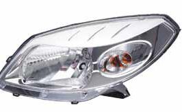 FARO SX H4 ELETTRICO PER DACIA SANDERO 01/2008> PARABOLA CROMATA [OE 8200733878]