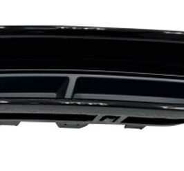 MASCHERINA SX TERMINALE DI SCARICO NERO LUCIDO PER AUDI Q3 07/2018> OE 83A807763T94