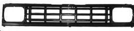 GRIGLIA RADIATORE NERA PER MITSUBISHI L200 01/1987>1990 [OE MB527063]