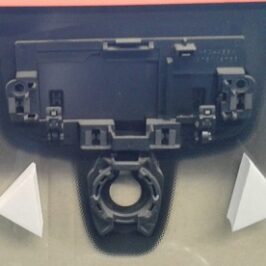 PARABREZZA INCAPSULATO VERDE ACUSTICO C/FASCIA+SENSORE+ANTENNA PER PORSCHE 911 2016>