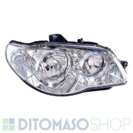 FARO DESTRO 2H7 CROMATO ELETTRICO PER FIAT STRADA 05/2005> OE 51754471
