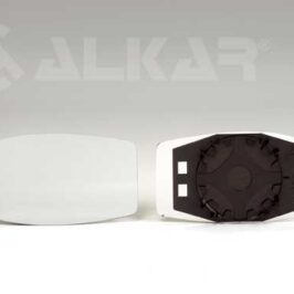 VETRO SPECCHIO DX/SX C/PIASTRA PER FIAT PUNTO 06/1999-