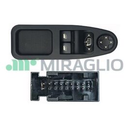 INTERRUTTORI ALZACRISTALLI ANTERIORI DX - SX +REGOLAZIONE E ABBATTIBILITA' RETROVISORI 13 PIN PER PEUGEOT EXPERT 01/2007> [O6554ZJ]