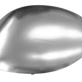 CALOTTA RETROVISORE SX CROMATA PER CITROEN C2 10/2003-/C3 04/2002-/XARA PICASSO 11/1999-/PER PEUGEOT 206 08/1998-