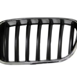 GRIGLIA RADIATORE SX CROMATA/NERA PER BMW X3 F25 01/2010> [OE 51117210725]