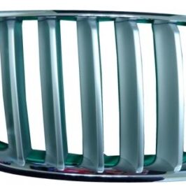 GRIGLIA RADIATORE DX CROMATA/TITANIO PER BMW X3 E83 09/2006>08/2010 [OE 51113420090]