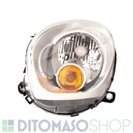 FARO SINISTRO H4 C/MOTORINO FANALINO ARANCIO PER MINI COUNTRYMAN 09/2010> OE 63129801025